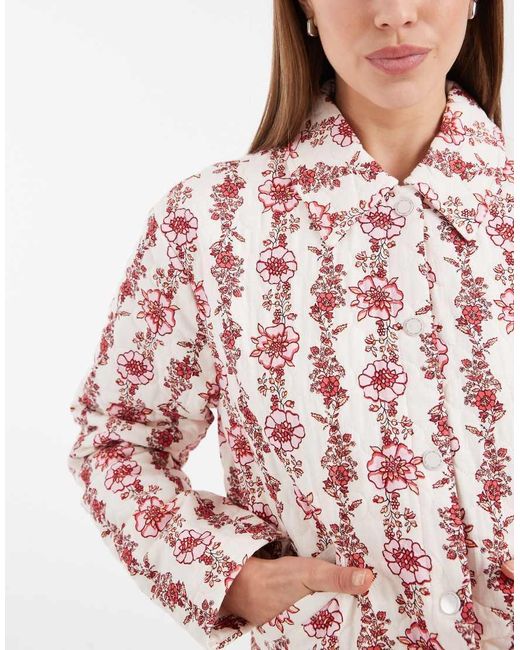 ONLY Pink Quilted Jacket