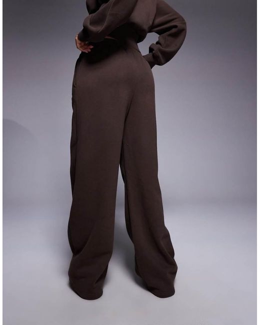Kaiia Blue Exclusive Cotton Rich Ribbed Waistband joggers Co-ord