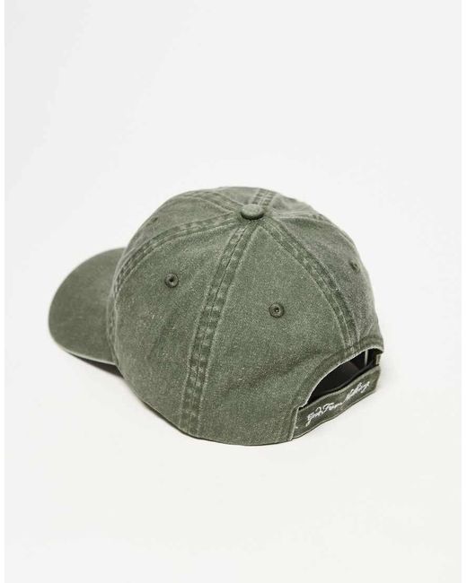 Good For Nothing Green Baseball Cap
