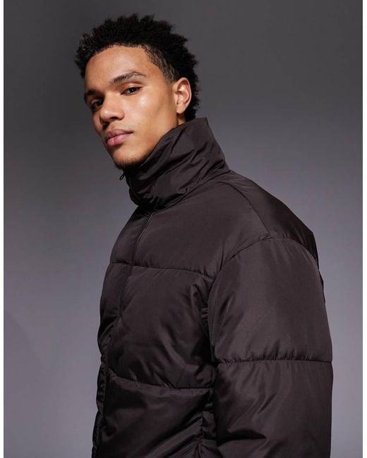 ADPT Gray Padded Puffer Jacket for men