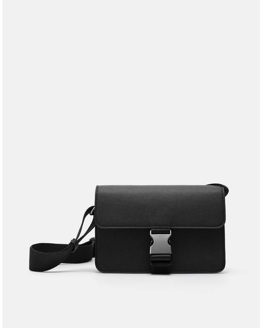 Pull&Bear – umhängetasche in Black für Herren