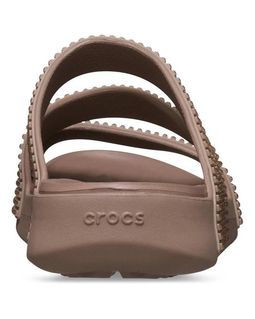 CROCSTM Brown Getaway Strappy Sandal