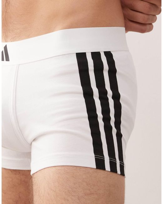 Adidas Black 2 Pack Boxers for men
