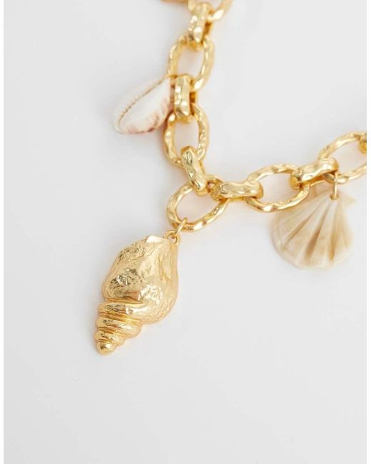 Mango Metallic Summer Charms Necklace