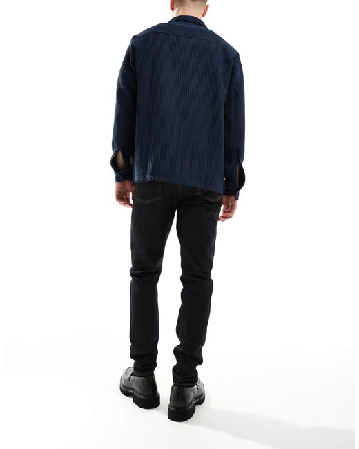 Jean skinny - indigo délavé ASOS pour homme en coloris Blue