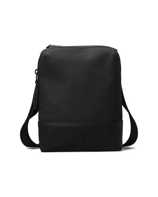 Calvin Klein Black Convertible Reporter Bag for men