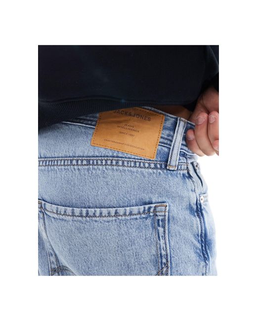 Jack & Jones Essentials – chris – jeans in Blue für Herren