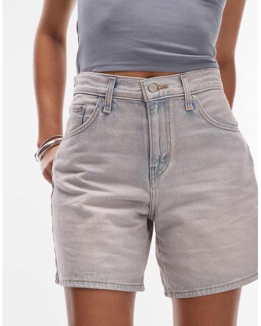Levi's Pink High Waist baggy Shorts