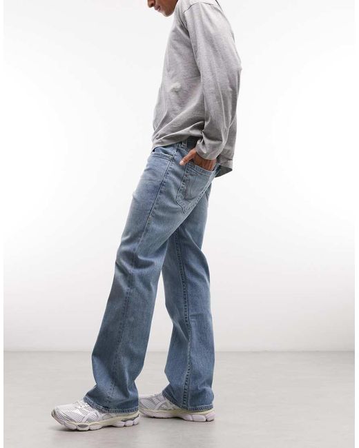 True Religion Blue Billy Tapered Jeans for men