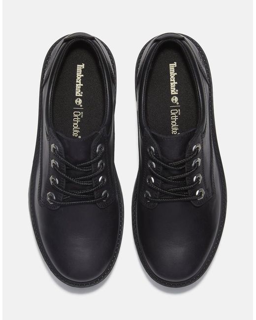 Timberland Black Lace Up Shoe