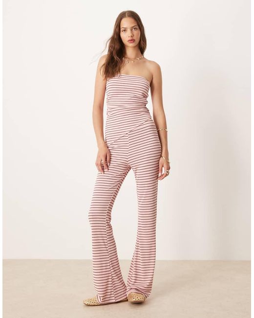 ASOS Pink Bandeau Co-ord