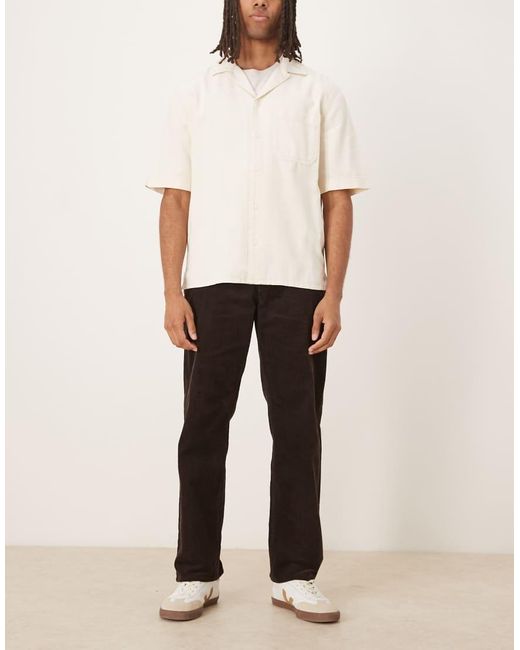 ARKET Natural Relaxed Fit Corduroy Five Pocket Pants for men