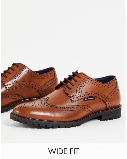 ben sherman brown brogues