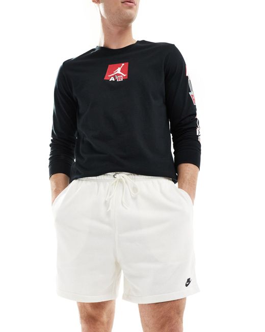 Nike Black Club Fleece Shorts for men