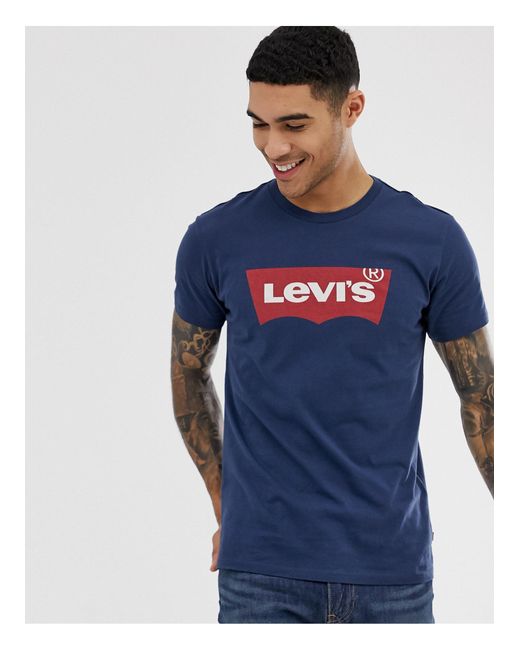 Tshirt Levis Bleu Czech Republic, SAVE 35% - catchtalent.com