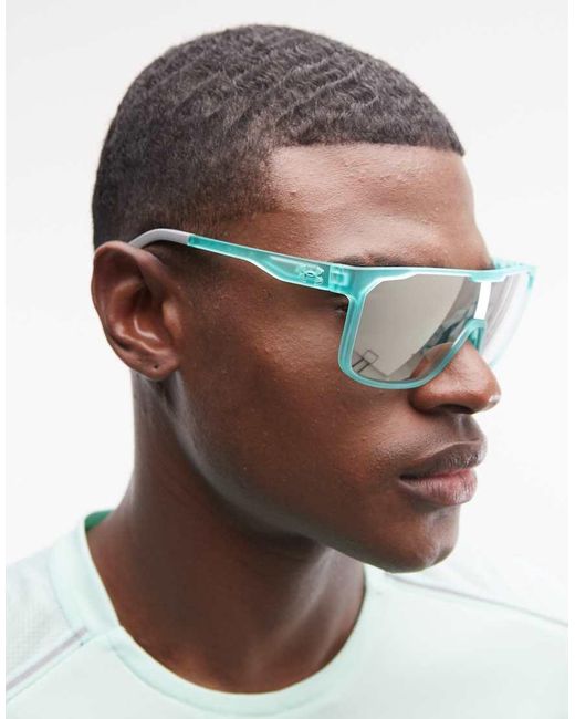 Under Armour Sunglasses Brown Under Armour Define Mask Sunglasses With Ivory Lenses for men