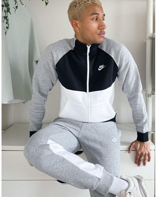 Survêtement en polaire effet color block - et gris Nike pour homme en  coloris Noir | Lyst
