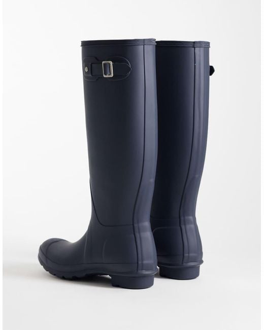 Hunter Black Original Tall Wellington Boots