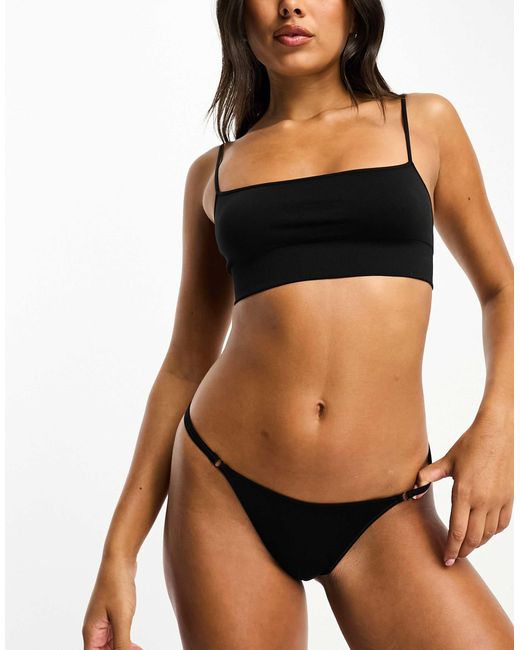 Weekday Black Cat Seamless Bra