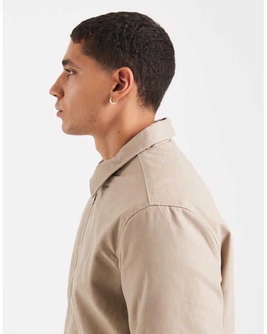 Jack & Jones Natural Harrington Jacket for men