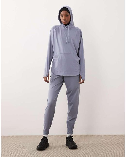 PUMA White Modest Joggers
