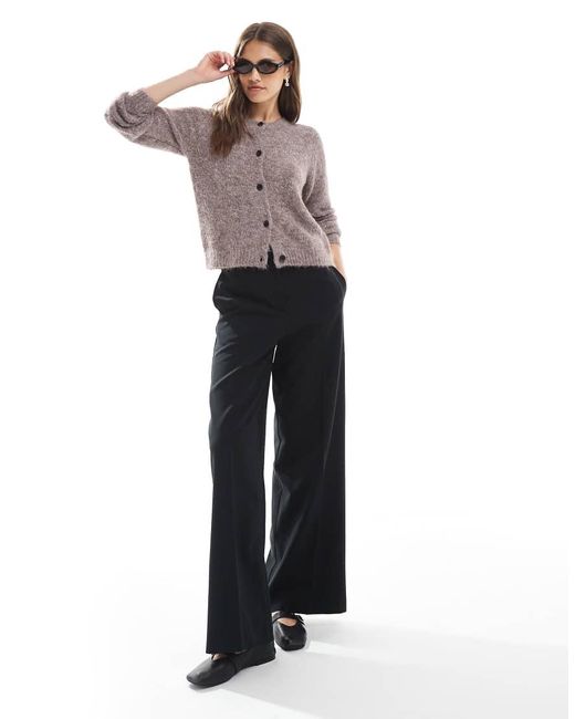 Cardigan Soffice di Vero Moda in Brown