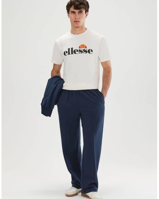 Ellesse White Prado 2 Tee for men