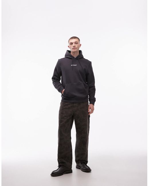 Sweat à capuche imprimé au dos Element pour homme en coloris Blue