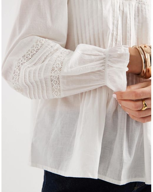 ONLY White – hemdbluse