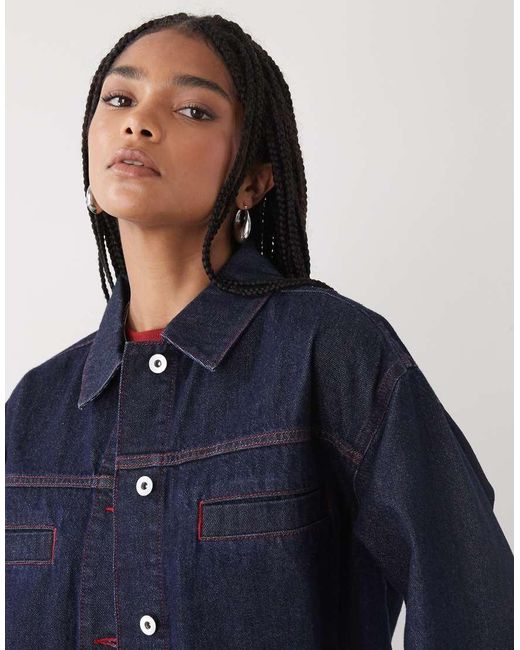 Camicia di Collusion in Blue
