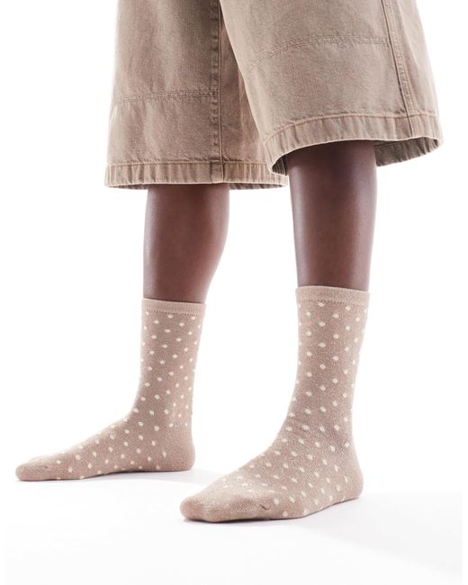 Pieces Brown Piece Glitter Sock