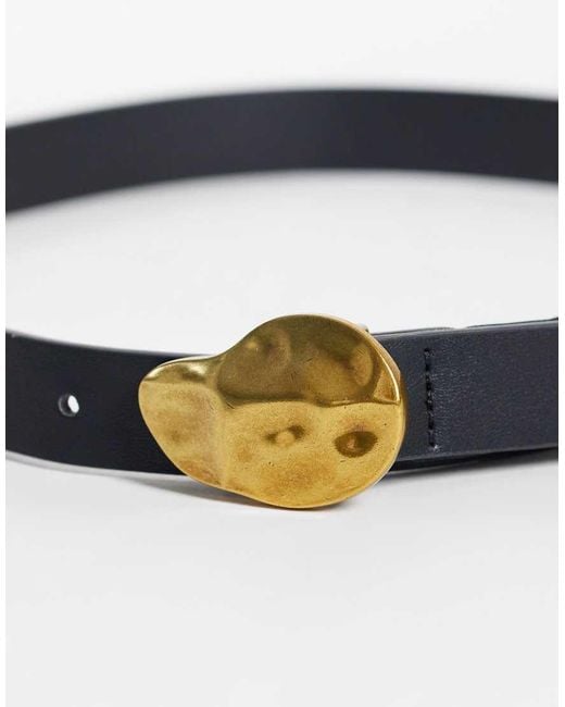 Vero Moda Multicolor Hammered Buckle Belt