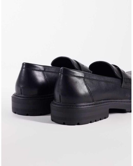 SEQWL Blue Pier Chunky Loafers for men
