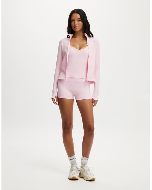 Cotton On Pink Ultra Soft Zip Through Jacket
