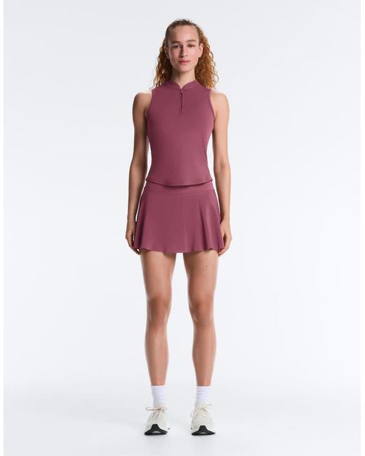 Oysho Red Compressive Skirt