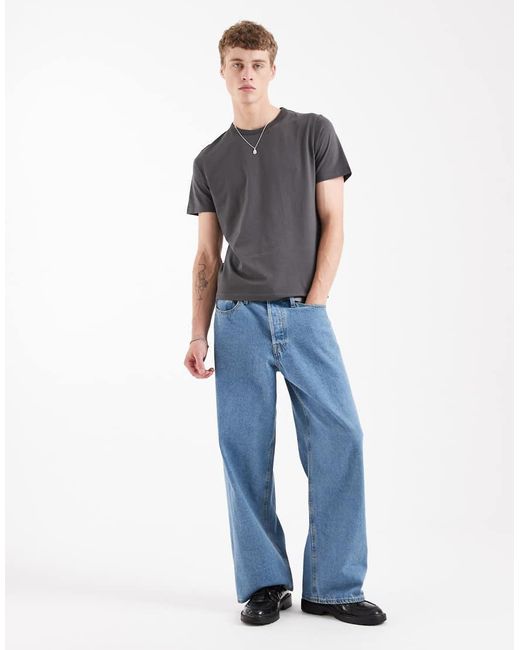 Jack & Jones Gray Slim Fit T-shirt for men