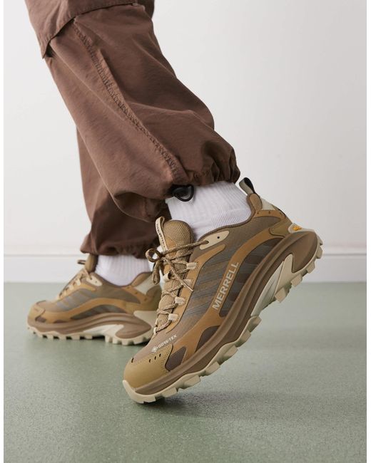 Merrell – moab speed 2 gtx – sneaker in Brown für Herren