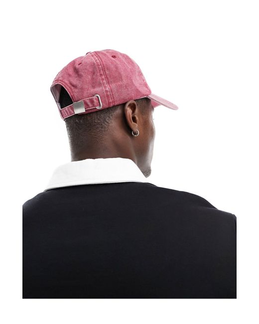 Gorra ASOS de hombre de color Pink