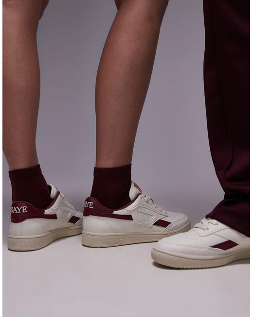 SAYE Red Unisex Modelo '89 Sneakers