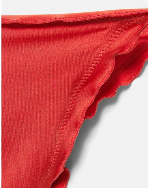 Bas Pull&Bear en coloris Red
