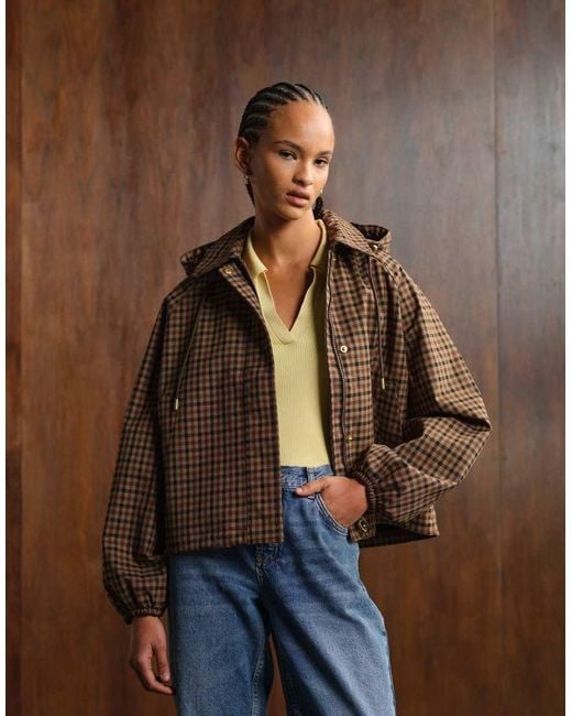 Barbour Brown Audrey Showerproof Jacket