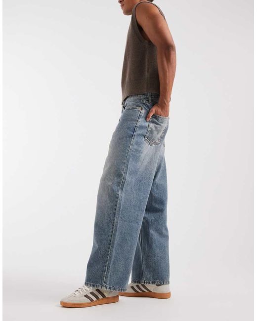 Levi's Blue Extra Baggy Jeans for men