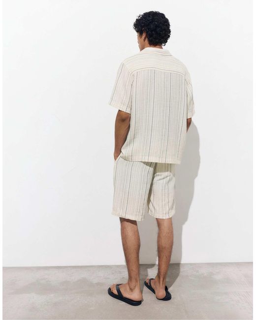 Bermuda Pull&Bear pour homme en coloris White