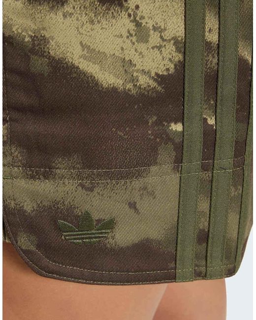 Adidas Originals Green Cargo Skirt