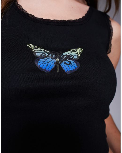 HUGO Blue Vest Top