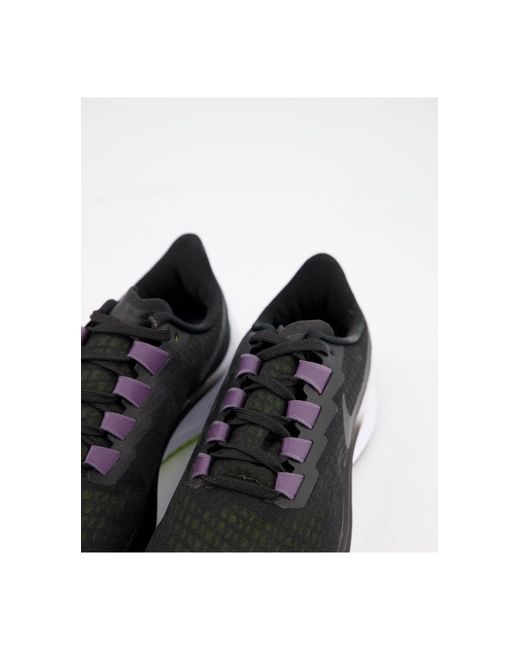 Nike Rubber Air Zoom Pegasus 37 - Sneakers in het Zwart - Lyst