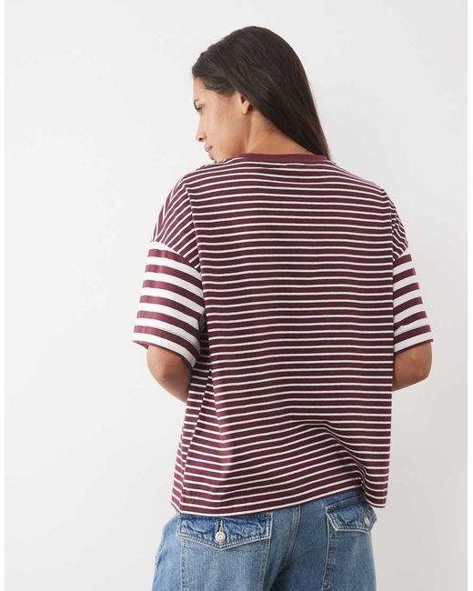 New Look Red Boxy Tee