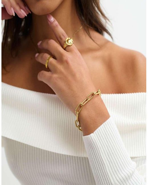 D.Louise Metallic D.Louise Waterproof Statement Rope Bracelet