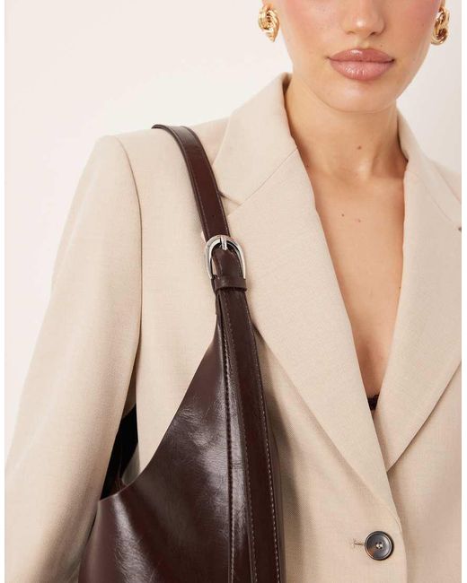 Gina Tricot Natural Slouchy Tote Bag