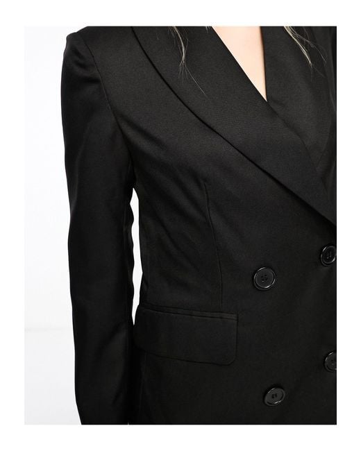 Vero Moda Black Tailored Blazer Mini Dress